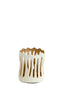 Light & Living Accessories Tealight 8,5x10 cm TIVOLI cream+gold House of Isabella UK