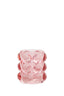 Light & Living Accessories Tealight 8,5x9 cm ZADAR glass pink House of Isabella UK