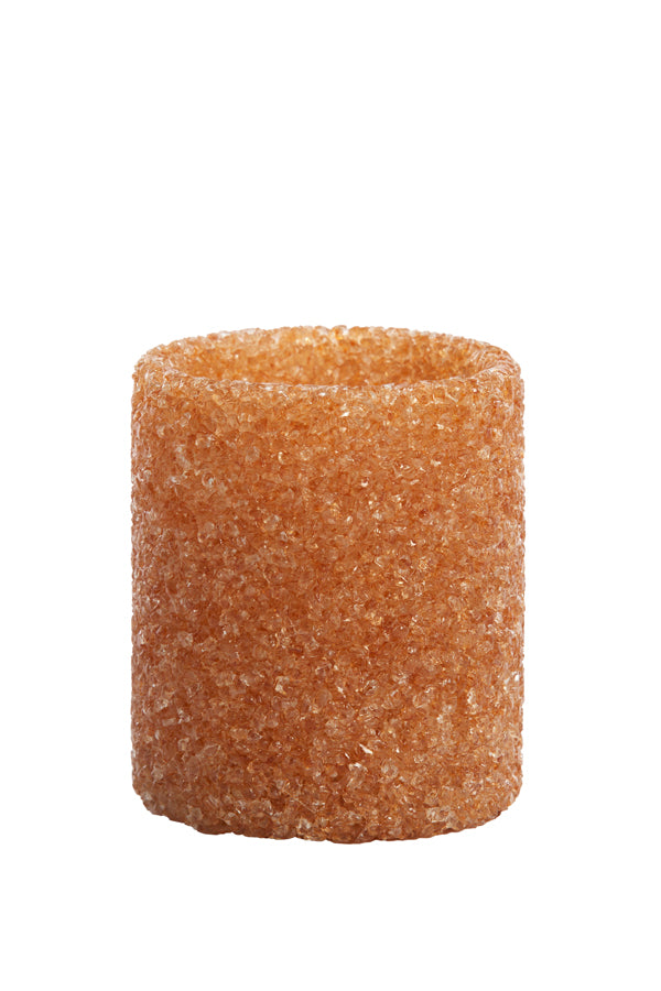 Light & Living Accessories Tealight 8x9,5 cm MORITA glass light orange House of Isabella UK