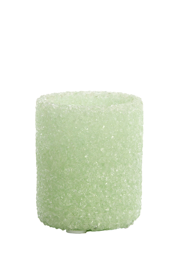 Light & Living Accessories Tealight 8x9,5 cm MORITA glass mint House of Isabella UK