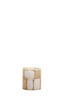 Light & Living Accessories Tealight 8x9 cm DRONERO glass clear+white+brown House of Isabella UK