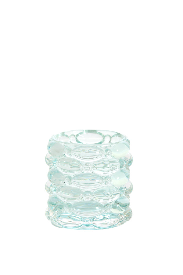 Light & Living Accessories Tealight 9,5x9,5 cm WADLEY glass light blue House of Isabella UK