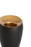 Light & Living Accessories Tealight 9x12 cm VEROLI matt black+gold House of Isabella UK