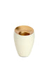 Light & Living Accessories Tealight 9x12 cm VEROLI matt cream+gold House of Isabella UK
