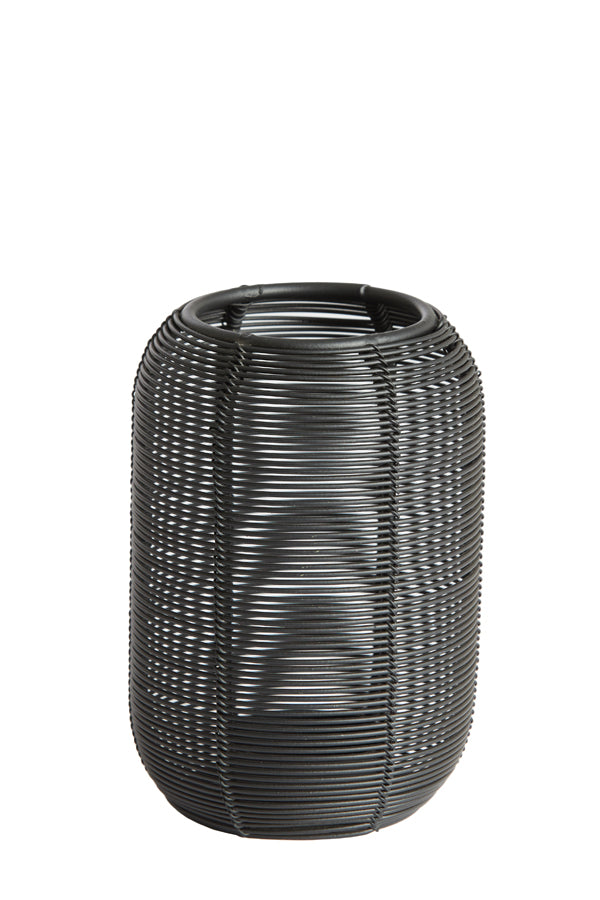Light & Living Accessories Tealight 9x13 cm BIANU matt black House of Isabella UK