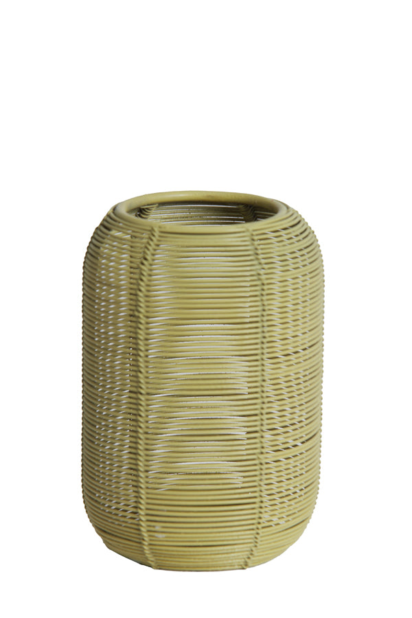 Light & Living Accessories Tealight 9x13 cm BIANU matt light green House of Isabella UK