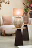 Light & Living Accessories Tealight 9x13 cm BIANU matt light terra House of Isabella UK