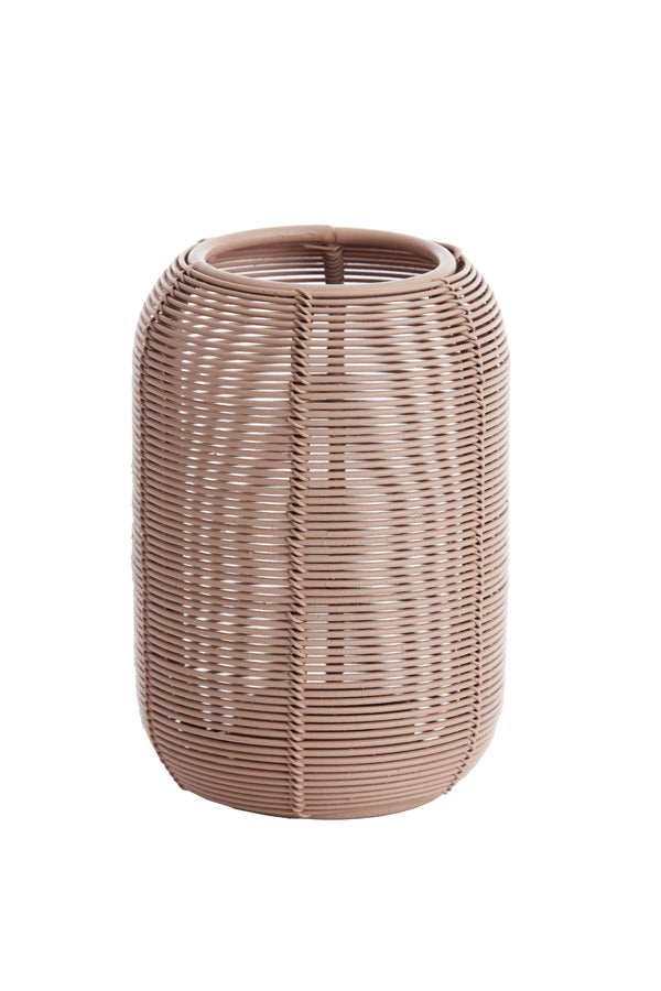 Light & Living Accessories Tealight 9x13 cm BIANU matt light terra House of Isabella UK