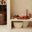 Light & Living Accessories Tealight 9x13 cm BIANU matt peach House of Isabella UK