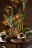 Light & Living Accessories Tealight 9x6 cm VEROLI matt olive green+gold House of Isabella UK