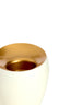 Light & Living Accessories Tealight 9x9 cm VEROLI matt cream+gold House of Isabella UK