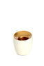Light & Living Accessories Tealight 9x9 cm VEROLI matt cream+gold House of Isabella UK