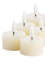 Light & Living Accessories Tealight candle LED S/6 6x4,5x2,5 cm FARIA cream House of Isabella UK