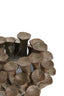 Light & Living Accessories Tealight holder 10,5x7,5 cm DELARA porcelain bronze House of Isabella UK