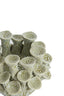 Light & Living Accessories Tealight holder 10,5x7,5 cm DELARA porcelain olive green House of Isabella UK