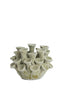 Light & Living Accessories Tealight holder 10,5x7,5 cm DELARA porcelain olive green House of Isabella UK