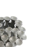 Light & Living Accessories Tealight holder 10,5x7,5 cm DELARA porcelain silver House of Isabella UK
