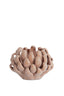 Light & Living Accessories Tealight holder 10,5x7,5 cm SERINA porcelain brown House of Isabella UK