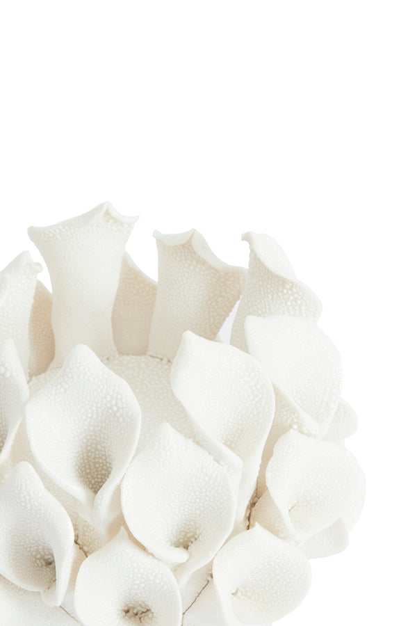 Light & Living Accessories Tealight holder 10x8 cm SOREJA porcelain cream House of Isabella UK