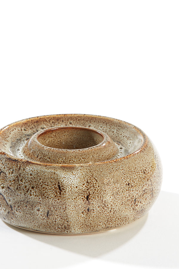 Light & Living Accessories Tealight holder 12,5x5 cm OTHONI ceramics brown House of Isabella UK