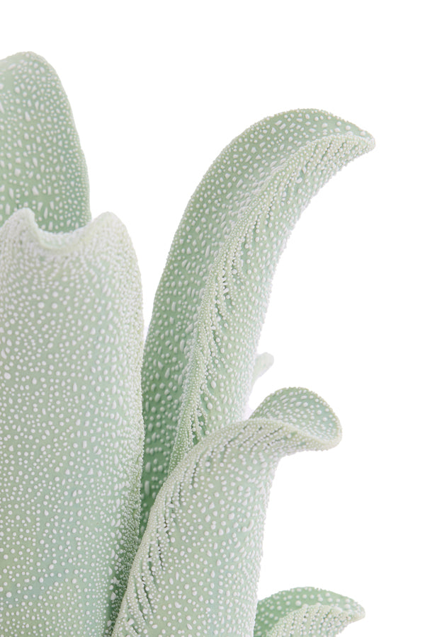 Light & Living Accessories Tealight holder 13,5x17,5 cm KRENA porcelain mint green House of Isabella UK