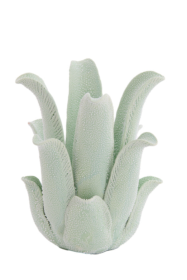 Light & Living Accessories Tealight holder 13,5x17,5 cm KRENA porcelain mint green House of Isabella UK