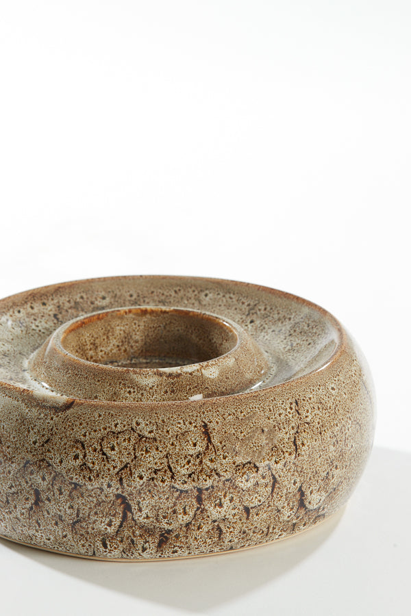 Light & Living Accessories Tealight holder 20,5x7,5 cm OTHONI ceramics brown House of Isabella UK