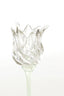 Light & Living Accessories Tealight on base 9,5x24 cm FLORA glas matt mint green+clear House of Isabella UK