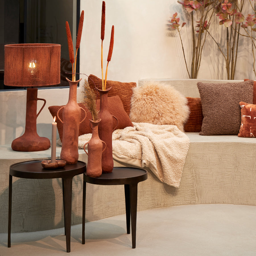 Light & Living Accessories Throw 152x127 cm BODI beige House of Isabella UK