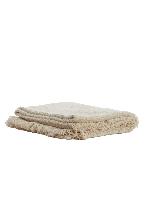 Light & Living Accessories Throw 170x130 cm MIRASO natural House of Isabella UK