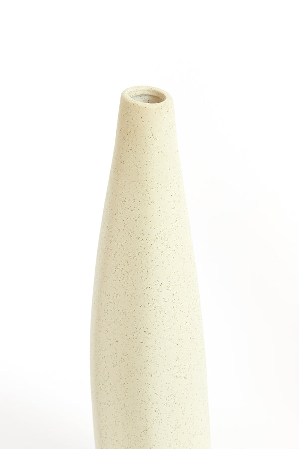 Light & Living Accessories Vase 11,5x10x40 cm MERZO ceramics ecru House of Isabella UK