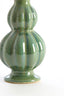 Light & Living Accessories Vase 11x22 cm NAIDA ceramics dark green House of Isabella UK