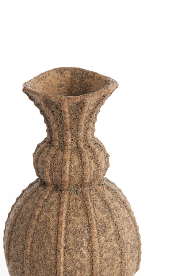 Light & Living Accessories Vase 11x22 cm SORREL ceramics matt dark brown House of Isabella UK