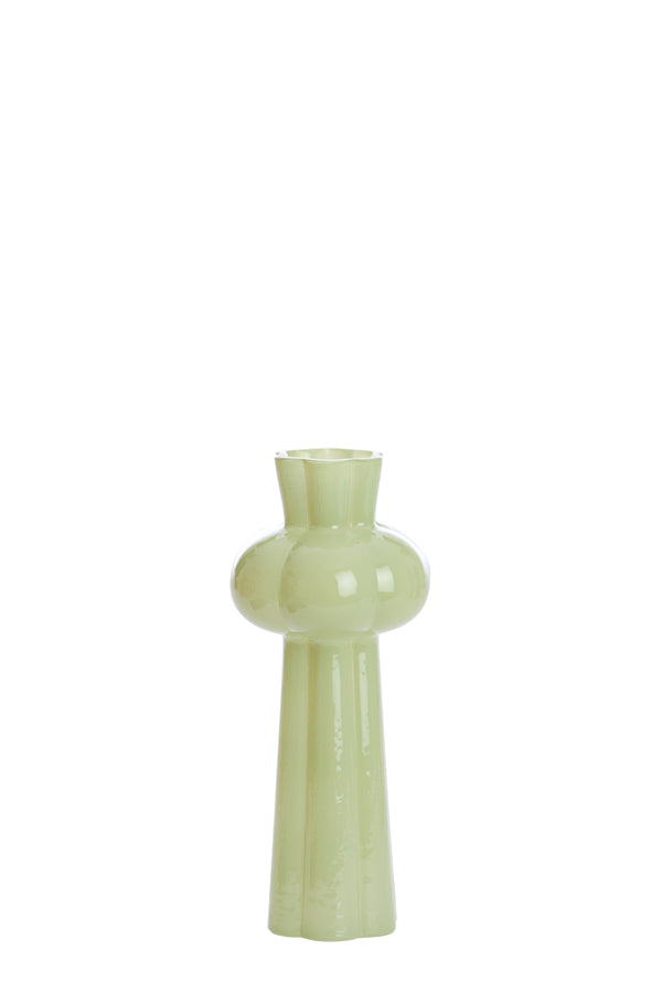 Light & Living Accessories Vase 11x25 cm KORTESU glass mint green House of Isabella UK