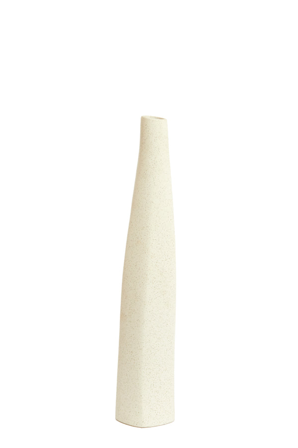 Light & Living Accessories Vase 12x11,5x60 cm MERZO ceramics ecru House of Isabella UK