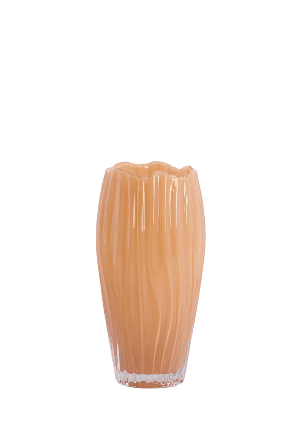 Light & Living Accessories Vase 12x25 cm BESALU glass caramel House of Isabella UK