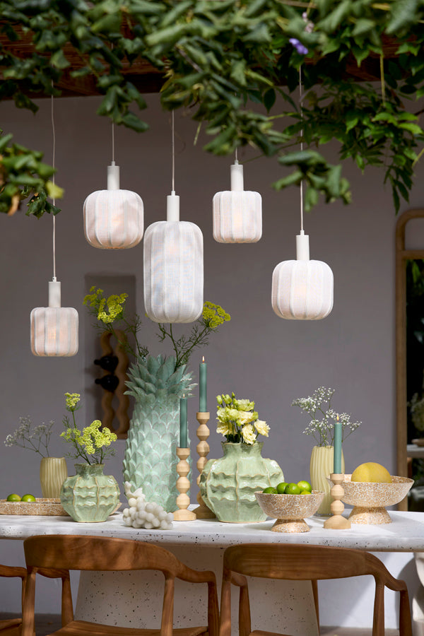Light & Living Accessories Vase 12x25 cm BESALU glass light green House of Isabella UK