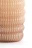 Light & Living Accessories Vase 13,5x20,5 cm LUNETTE glass caramel House of Isabella UK