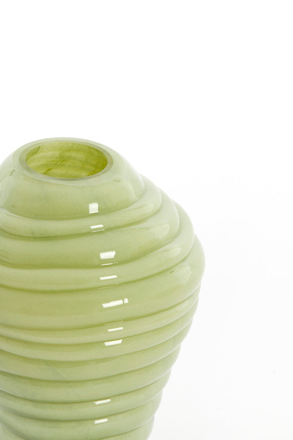 Light & Living Accessories Vase 13x18 cm FENLOR glass light green House of Isabella UK