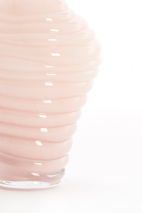 Light & Living Accessories Vase 13x18 cm FENLOR glass light pink House of Isabella UK