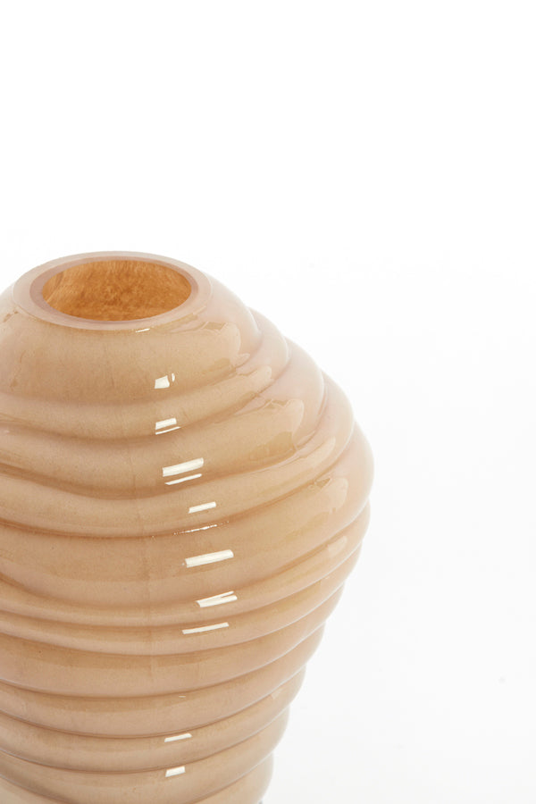 Light & Living Accessories Vase 13x18 cm FENLOR glass sand House of Isabella UK