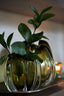 Light & Living Accessories Vase 14,5x16 cm MURELA glass olive green House of Isabella UK