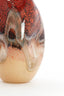 Light & Living Accessories Vase 14,5x25 cm JORIEN glass red+taupe House of Isabella UK