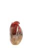 Light & Living Accessories Vase 14,5x25 cm JORIEN glass red+taupe House of Isabella UK