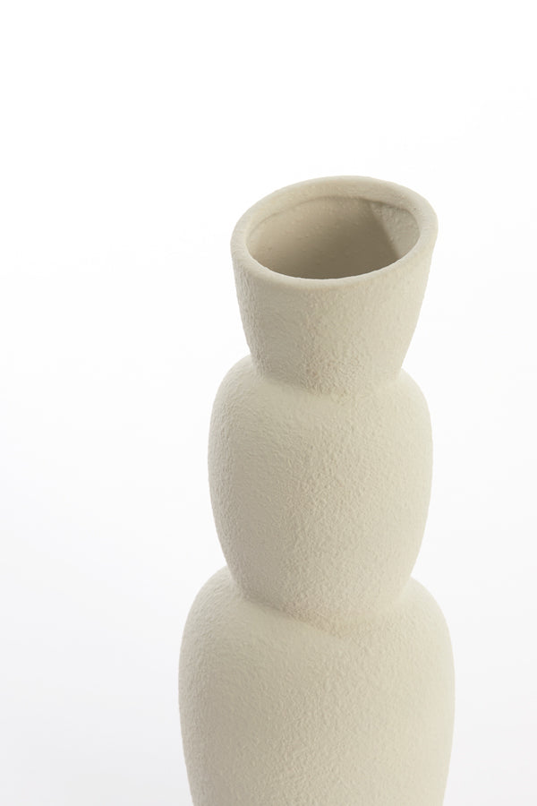 Light & Living Accessories Vase 14,5x37,5 cm ARAM ceramics cream House of Isabella UK