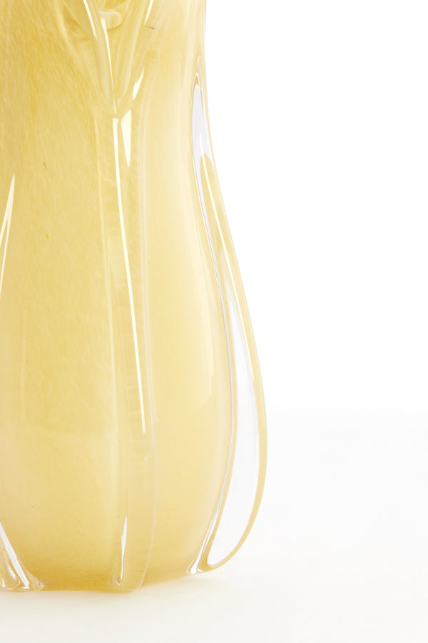 Light & Living Accessories Vase 14x28 cm EVINA glass beige House of Isabella UK
