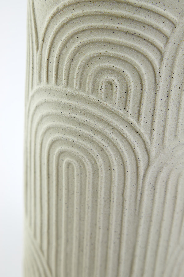 Light & Living Accessories Vase 15,5x41 cm DIEGO ceramics cream House of Isabella UK