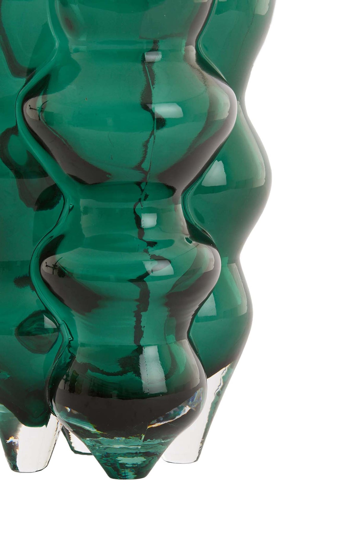 Light & Living Accessories Vase 15x24,5 cm CEREA glass green House of Isabella UK