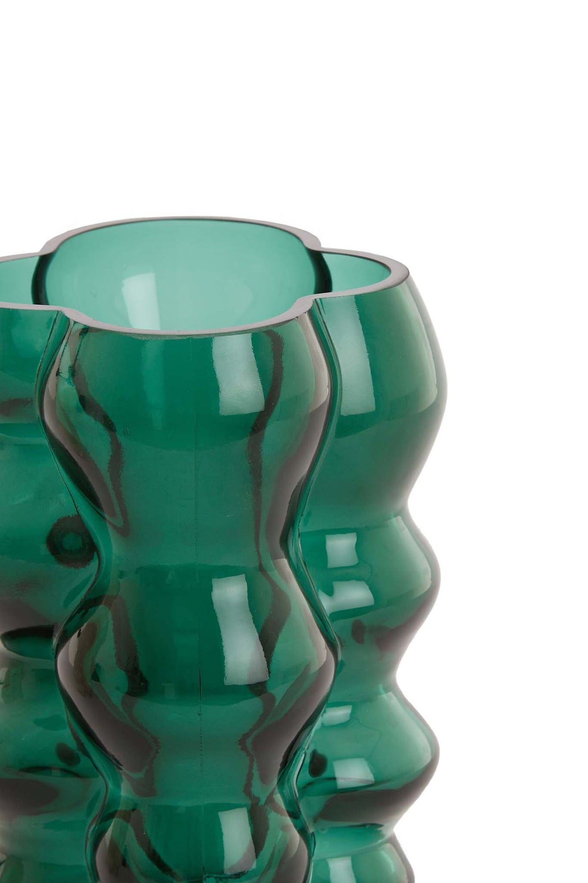 Light & Living Accessories Vase 15x24,5 cm CEREA glass green House of Isabella UK