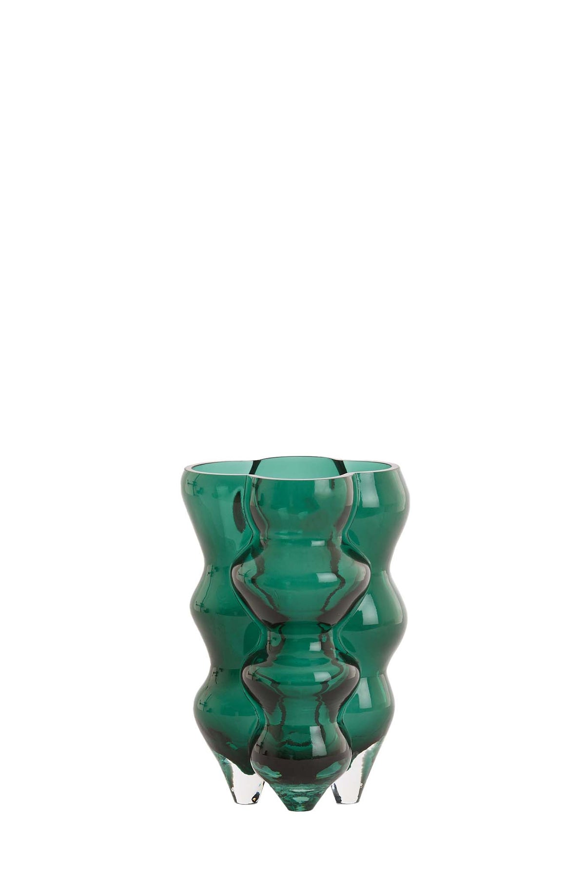 Light & Living Accessories Vase 15x24,5 cm CEREA glass green House of Isabella UK